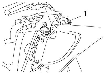 YAMAHA YZF-R6 - Changement du liquide de refroidissement - 1