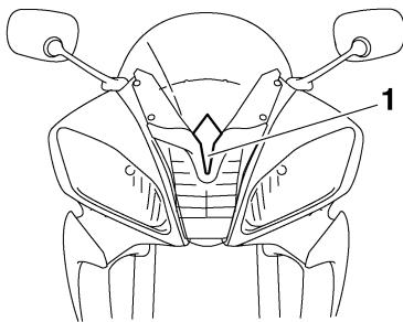 YAMAHA YZF-R6 - Veilleuse - 1