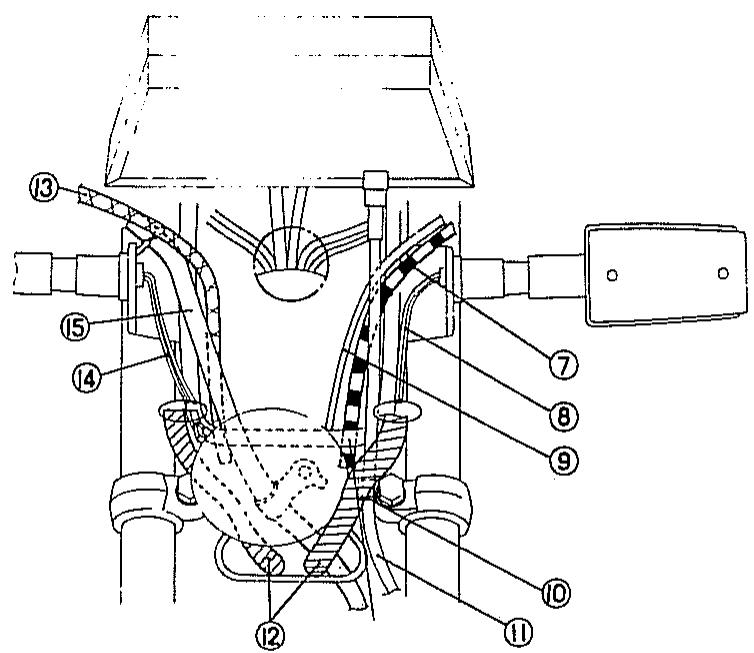 YAMAHA XZ550 - TECHNISCHE DATEN - 9