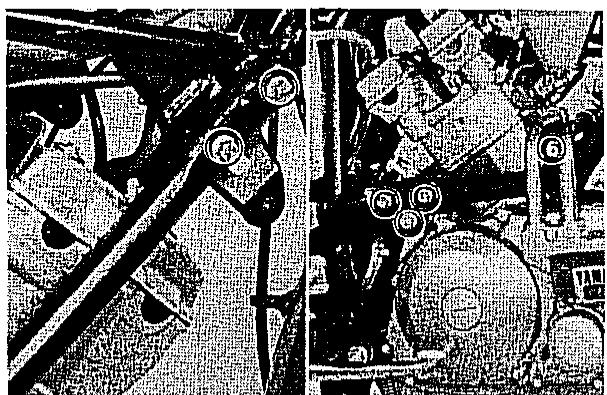 YAMAHA XZ550 - Engine removal - 1