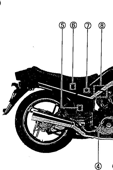 YAMAHA XZ550 - FARBENKODIERUNG - 1