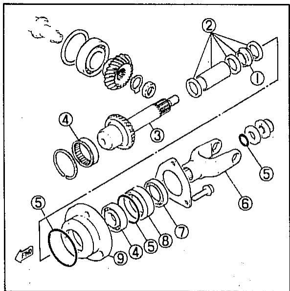 YAMAHA XZ550 - Assembly - 1