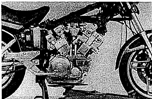 YAMAHA XZ550 - Engine removal - 2