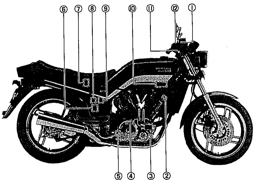 YAMAHA XZ550 - ACHTUNG: - 2