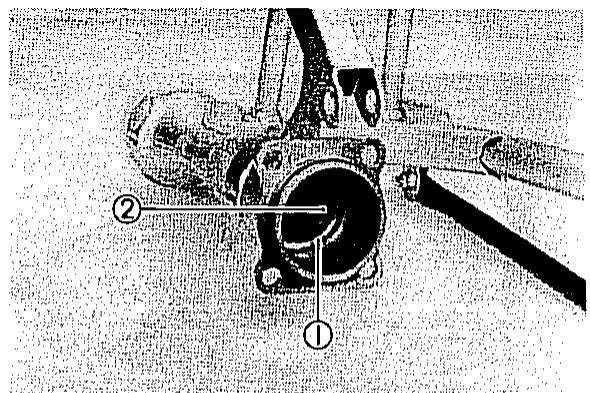 YAMAHA XZ550 - Vérification et graissage - 2