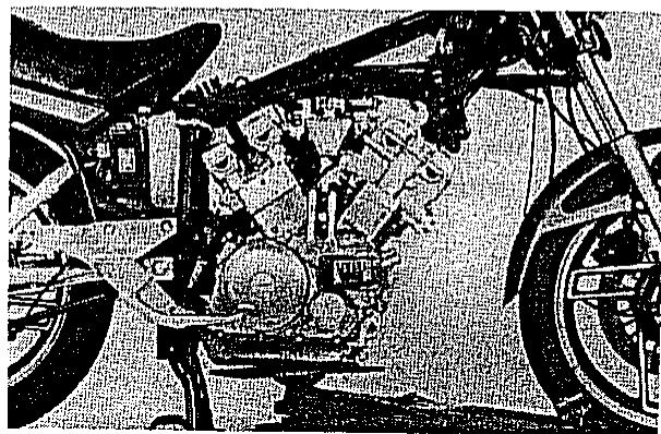 YAMAHA XZ550 - Engine removal - 4