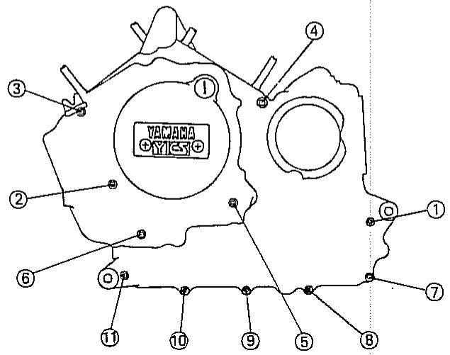 YAMAHA XZ550 - WARTUNGSDATEN - 1