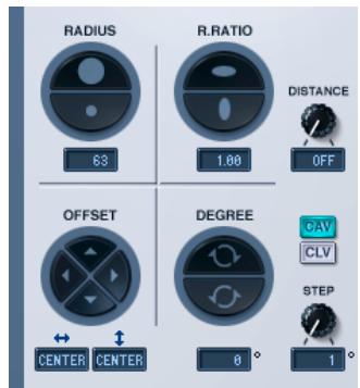 YAMAHA ADD-ON EFFECTS AE041 - Touche [VIEW] (Affichage) - 1