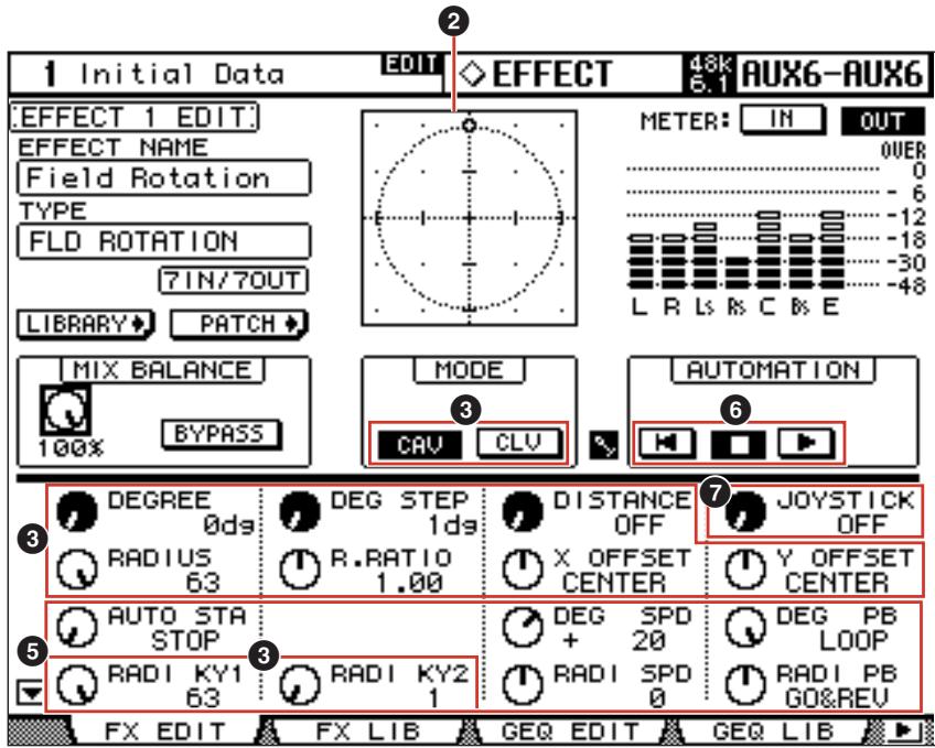 YAMAHA ADD-ON EFFECTS AE041 - Noms et fonctions des parties - 1
