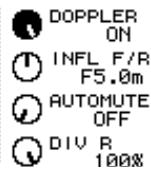 YAMAHA AUTO DOPPLER - Curseur [SPEED]/bouton [SPEED] - 3