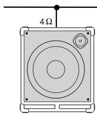 YAMAHA BBT-110S - - Connexion en parallele - 1