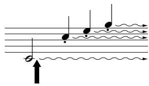 YAMAHA CLP-330 - Pédale douce (gauche) - 2