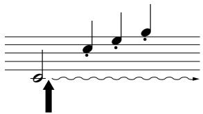 YAMAHA CLP-330 - Pédale douce (gauche) - 3