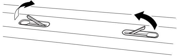 YAMAHA CLP-330 - Supports de partition (CLP-370/340) - 1
