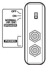 YAMAHA CLP-330 - Utilisation du selecteur [SPEAKER] - 1