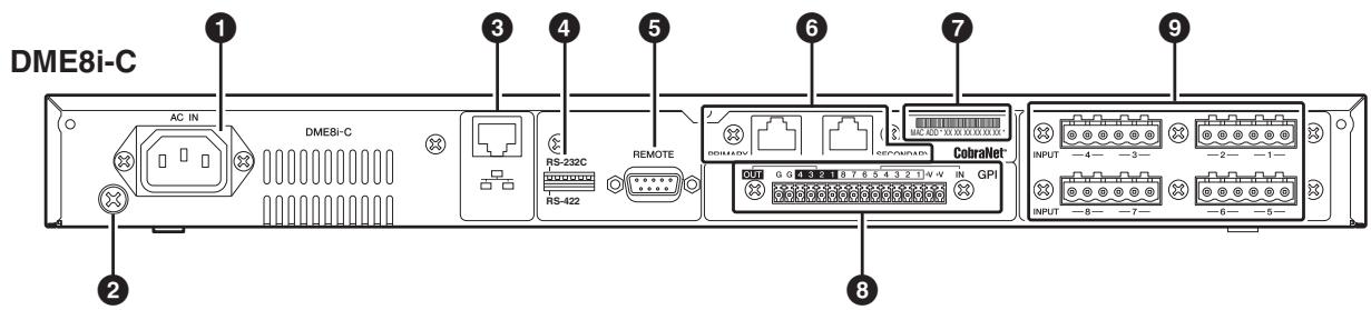 YAMAHA DME4IO-C - Panneau arrête - 1