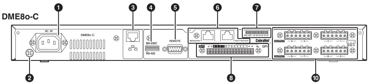YAMAHA DME4IO-C - Panneau arrête - 2