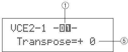 YAMAHA DTX-MULTI 12 - VCE2-1 page voice tuning (accordage de voix) - 3