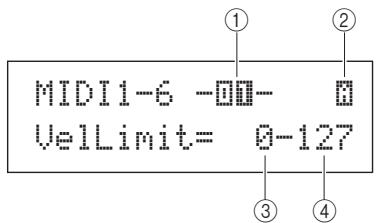 YAMAHA DTX-MULTI 12 - ③ Réception de désactivation de note (rcvkeyoff) - 1