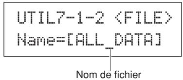 YAMAHA DTX-MULTI 12 - Sauvegarde et chargement - 3