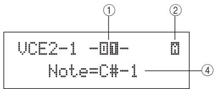 YAMAHA DTX-MULTI 12 - VCE2-1 page voice tuning (accordage de voix) - 2