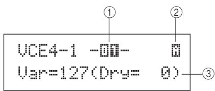 YAMAHA DTX-MULTI 12 - Niveau d'envoi d'effets - 1