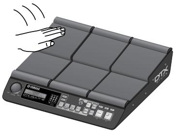 YAMAHA DTX-MULTI 12 - Frappe des pads - 3
