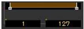 YAMAHA MOTIF XF EDITOR VST - ⑨ Slider Mouse Control (Commande souris du curseur) - 1