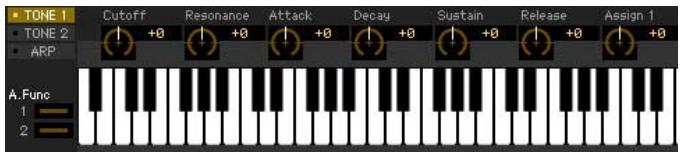 YAMAHA MOTIF XF EDITOR VST - 5-4 Modifiez les paramètres de voix selon vos besoins. - 2