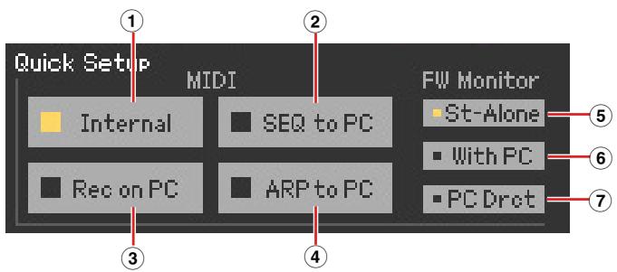 YAMAHA MOTIF XF EDITOR VST - ② Quick Setup - 1