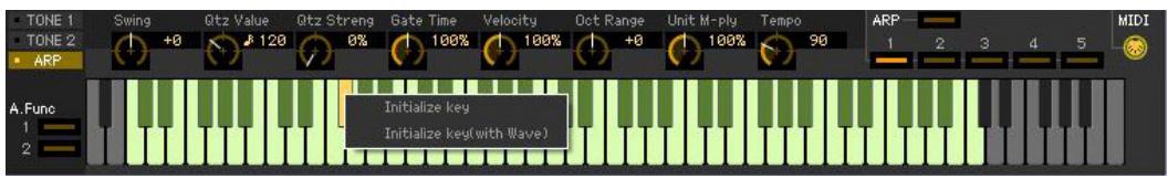 YAMAHA MOTIF XF8 EDITOR - Clavier - 1
