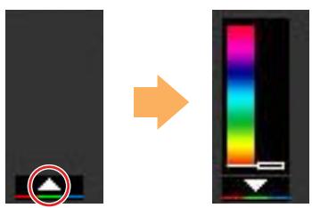 YAMAHA MOTIF XF8 EDITOR - Cliquez sur le triangle situé dans le coin inférieur gauche de la fenêtre de l'éditeur pour faire apparaître le curseur. - 1