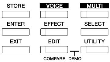 YAMAHA MOTIF-RACK XS - Modes du MOTIF-RACK XS - 1