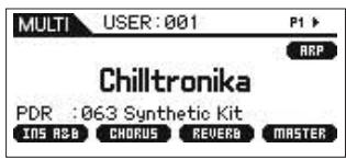 YAMAHA MOTIF-RACK XS - Procedure - 1