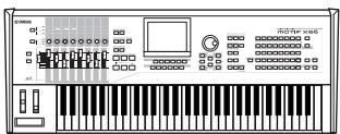 YAMAHA MOTIF-RACK XS - Procedure de mise sous tension - 2