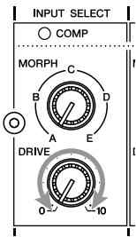 INPUT SELECT COMP MORPH C B D A E 0 10 1