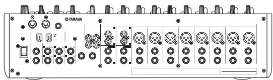 YAMAHA N8 - Dimensional Diagrams - 1