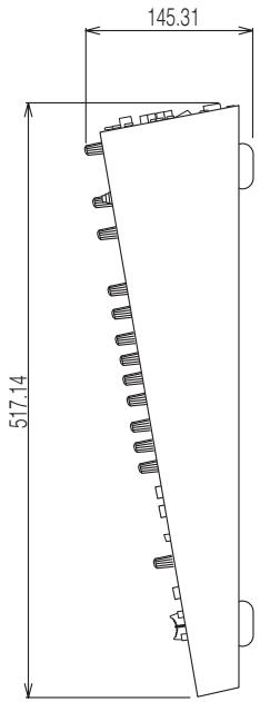 YAMAHA N8 - Dimensional Diagrams - 6