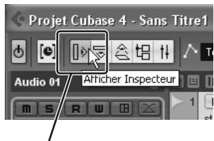 Projet Cubase 4 - Sans Titre1 Audio 01 Atticher Inspecteur