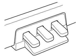 YAMAHA P-95B - Pédale forte (droite) - 1