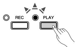 YAMAHA P-95B - Reproduction de la performance enregistrée - 1