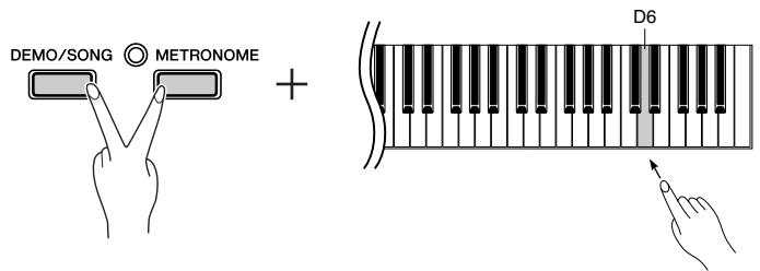 YAMAHA P-95B - Contrôle change on/off (activation/désactivation du changement de commande) - 1