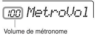YAMAHA PSR-E223 - Réglage du volume de métronome - 1