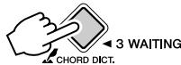 YAMAHA PSR-E223 - Recherche d'accords à l'aide de la fonction chord dictionary (dictionnaire d'accords) - 1