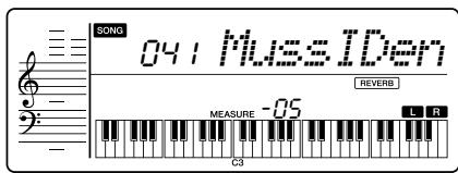 YAMAHA PSR-E223 - Sélectionnez le morceau souhaité pour votre lecteur. - 3