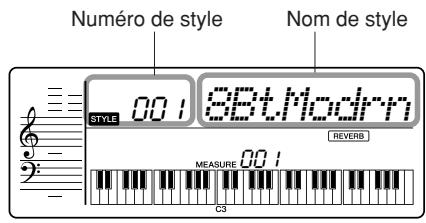 YAMAHA PSR-E223 - Appuyez sur la touche [STYLE] - 2