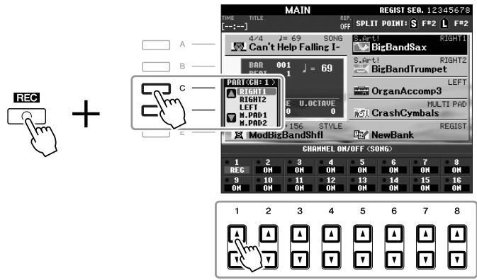 YAMAHA PSR-S910 - Enregistrement multi-pistes - 1