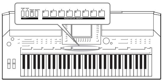 YAMAHA PSR-S910 - - Enregistrement et rappel des régages personnalisés du panneau - 1