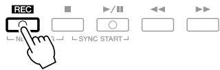 YAMAHA PSR-S910 - Enregistrement de votre performance (enregistrement rapide) - 2