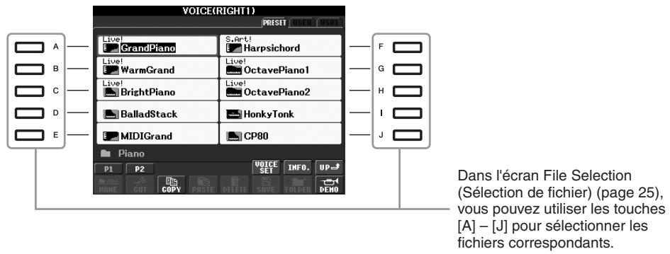 YAMAHA PSR-S910 - Touches [A] - [J] - 1